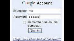 How To Reveal Forgotten Gmail Password