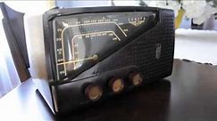 1950 Zenith R721 AM FM Radio (Serviced, MINT)