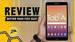 Better Than the Fire HD 8? 2017 Samsung Galaxy Tab A 8 Review