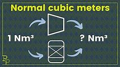 Normal cubic meters