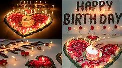 Simple And Easy Birthday Decoration Ideas at Home | Birthday Suprise Ideas| Birthday Room Decoration