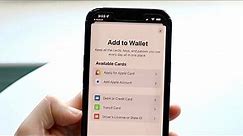 How To Add Your Card To Apple Wallet! (2023)