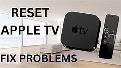 How to reset your Apple TV device to factory settings #appletv