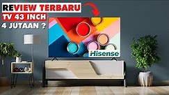 REVIEW ANDROID TV 43 INCH TERBARU || HISENSE 43A6500G