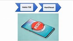 How to Hard Reset Nokia T20 – Pattern Unlock