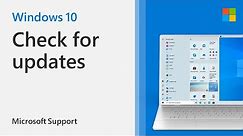 How to check for Windows updates | Microsoft