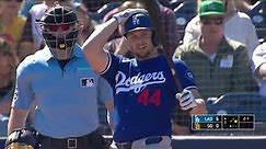 Dingers are SO BACK! Dodgers' Kevin Padlo hits the FIRST HOMER of Spring Training!