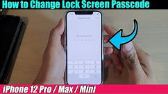 iPhone 12/12 Pro: How to Change Lock Screen Passcode