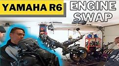 Yamaha R6 Engine Swap