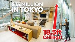 Inside a $13 Million Ultra Luxury Condo in Tokyo | Japanese Apartment Tour