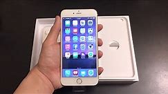 Apple iPhone 6 Plus 64 GB Gold Unlocked Unboxing + Comparison
