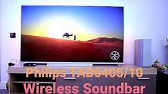 Wireless Soundbar Philips TAB6405/10 ~ Small, Affordable but Very Good.