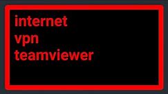 How to route internet connection through teamviewer's VPN?