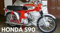 Motovlog Motor Classic Jadul nan Tua Honda s90 1969