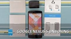 LG Nexus 5 Unboxing