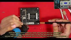 iPhone XR Restart Issue Panic SOC HOT HOT - CPU Reballing without Damage to Power IC #iphonexr