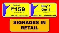Importance of Signage in Retail Management