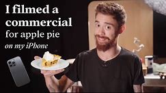 I Filmed A Commercial For Apple Pie On My iPhone