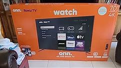 Live Unboxing 70 Inch ONN TV