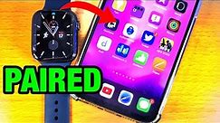How To Pair Apple Watch Series 7 with Old or New iPhone | Full Tutorial