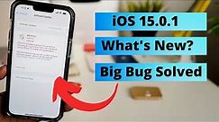 iOS 15.0.1 Released | What's New? Should you update to iOS 15.0.1