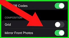 How to Turn Off Inverted Camera iPhone