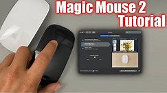 How To Use The Apple Magic Mouse 2 Tips, Features, Settings & Gestures