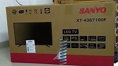 Sanyo LED TV Unboxing and Review