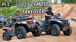 CFMOTO Conquers Red Banks | ATVs vs SXS | 2023 CFMOTO TAKEOVER Pt2