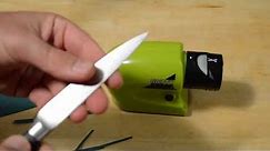 Swifty Sharp Cordless Motorized Green Knife Sharpener Review