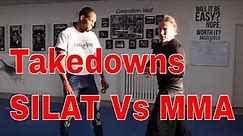 SILAT Vs MMA Basic Takedowns
