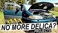 EVERYTHING WHAT IS WRONG WITH RESCUED '94 MITSUBISHI DELICA + TONS OF USEFUL DELICA TIPS!