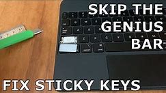 How to fix stuck keys on the iPad Pro Magic Keyboard