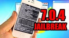 How To Jailbreak iOS 7.0.4, 7.0.3, 7.0.2, 7.0.1 & 7.0 RageBreak 1.1 - iPhone 4 Tethered