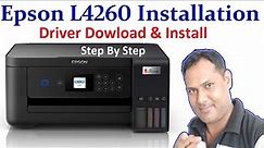 Epson L4260 Printer Installation || Epson L4260 Driver Download and Install || How To Install