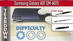 Samsung Galaxy A01 SM-A015 📱 Teardown Take apart Tutorial