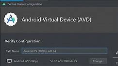 How to set up Google TV in Android Studio?