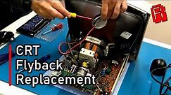 Fixing up a CRT Monitor - Philips CM8833 Mk2 Flyback failure