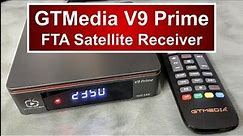 GTMEDIA V9 Prime HEVC Satellite TV Receiver Overview
