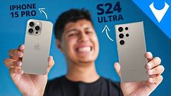 iPhone 15 PRO vs Galaxy S24 ULTRA Qual a MELHOR? Comparativo