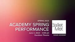 2023 Academy Spring Performance - Friday Evening