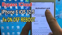 iPhone 6 iOS 12.5.7 iCloud Bypass 2024 (Ufixer Solution) #icloudunlock #networkunlock #icloudbypass