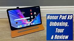Honor Pad X9 Unboxing, Tour & Review | Is This BUDGET Tablet Worth Buying?