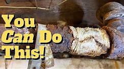 Replace Leaky Rusted Pipes Easy