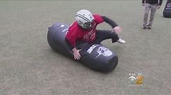 Testing Out Football Tackling Dummies