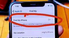 How to Turn Find My iPhone Off & On | iPhone X/XR/XS/11/11 Pro/11 Pro Max
