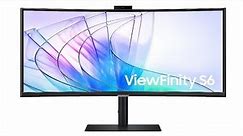 SAMSUNG 34” ViewFinity S65VC Series Ultrawide QHD Curved Monitor: The Perfect Monitor for Business