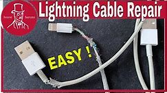 how to fix usb lightning cable