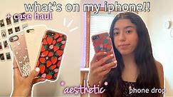 What's on my iPhone!! *aesthetic IOS 14 + cute* | Casetify cases haul!