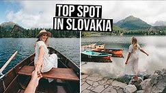 This is the Top Thing you Need to do in Slovakia | Tatras Mountains are INSANE!